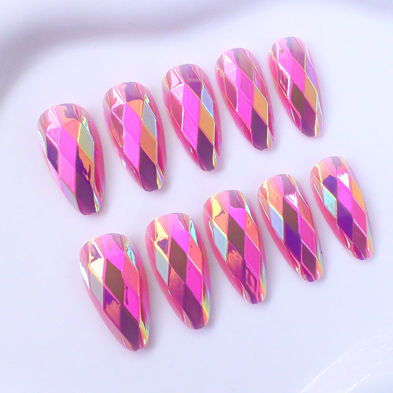 Dekorative Acryl Stiletto Nagelspitzen Karnz