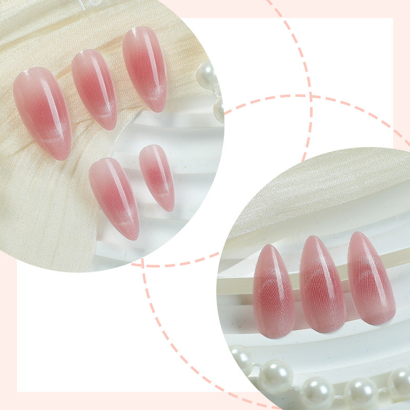 Hochwertiges Press-On Nail Set mit Gradient Design Karnz