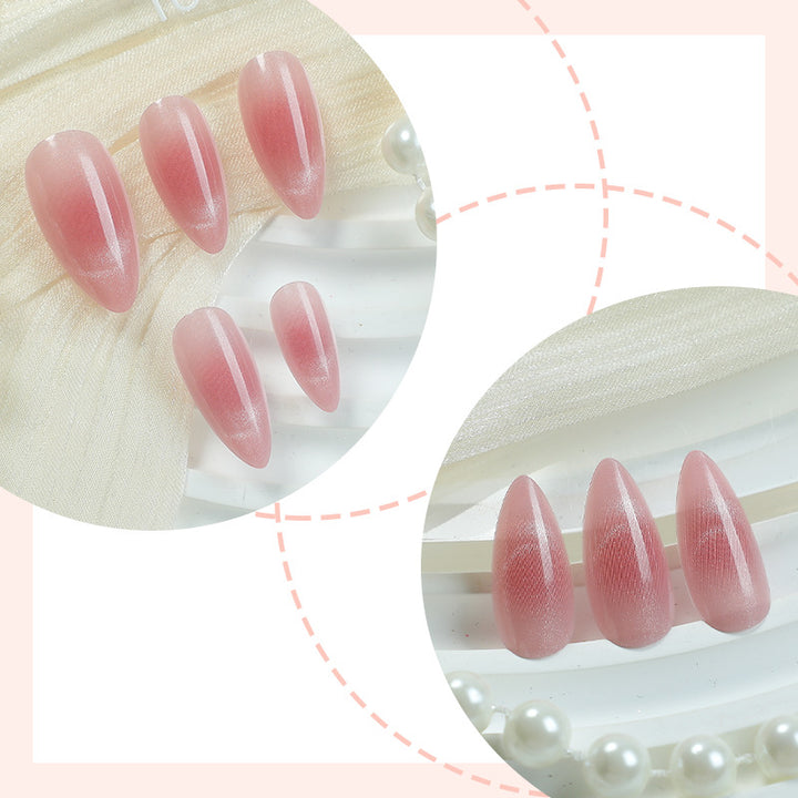 Hochwertiges Press-On Nail Set mit Gradient Design Karnz
