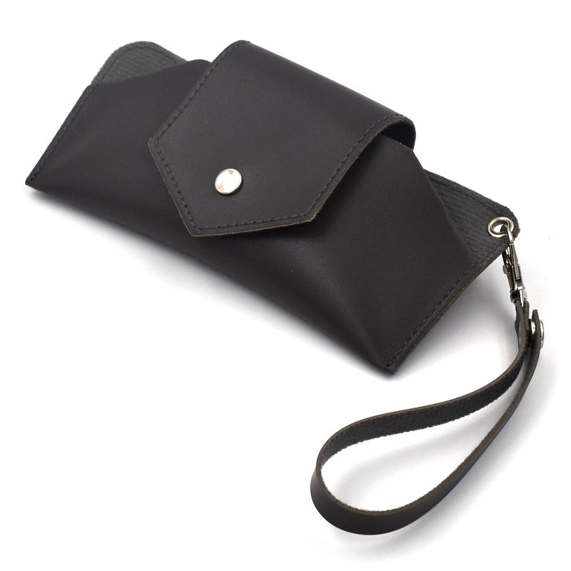 Stylische Leder-Brillenetui Karnz