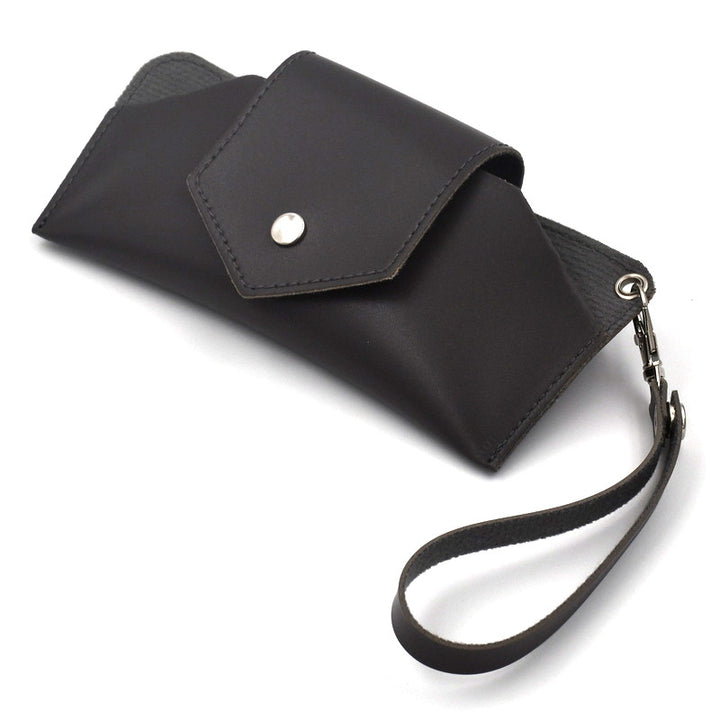Stylische Leder-Brillenetui Karnz