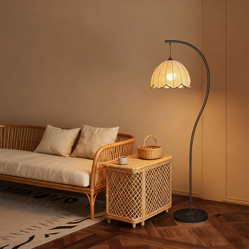 Vintage-inspirierte Stehlampe