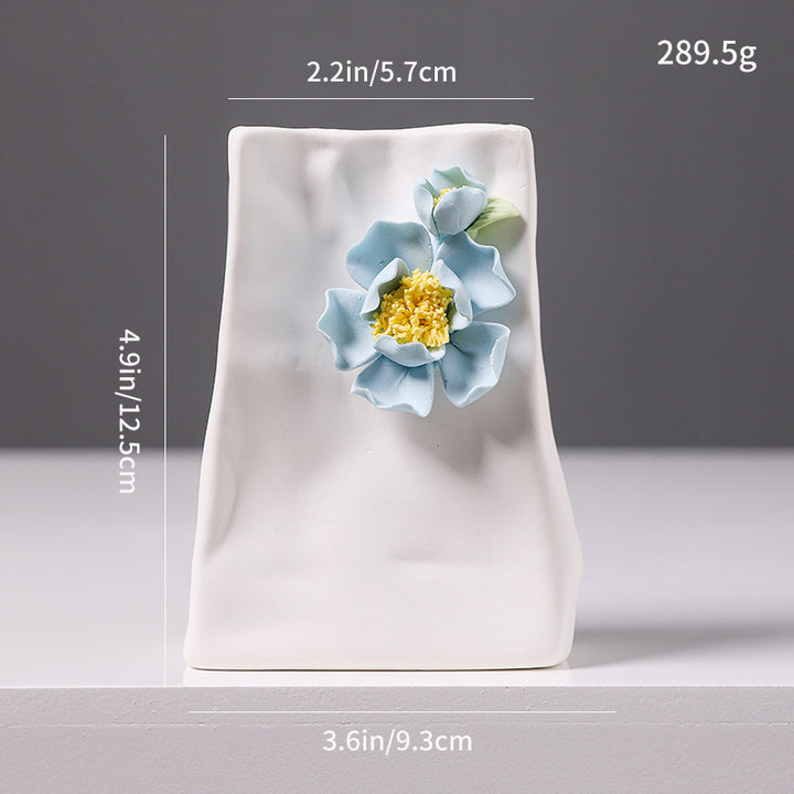 Dekorative Blumenkrug Ornament