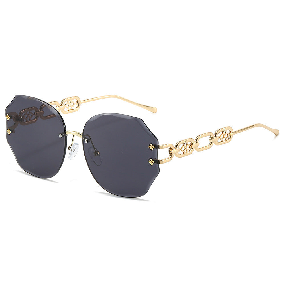 Elegante Übergroße Achteckige Sonnenbrille Karnz