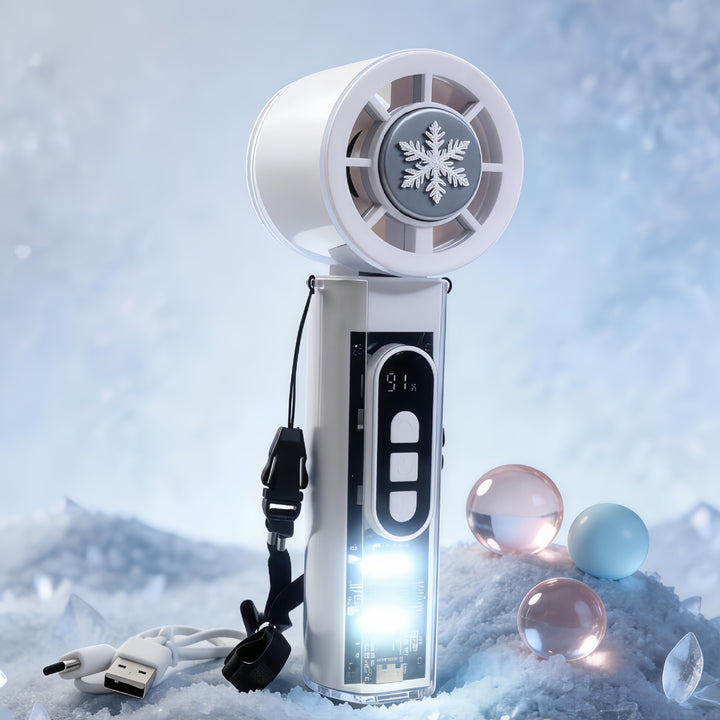 Damen Tragbarer Mini-Ventilator mit mehreren Funktionen Karnz