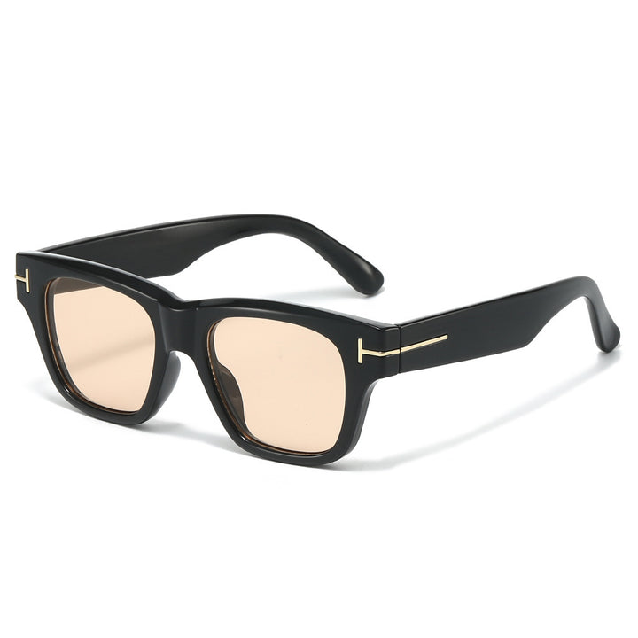 Klassische Quadratische Rahmen Sonnenbrille Karnz