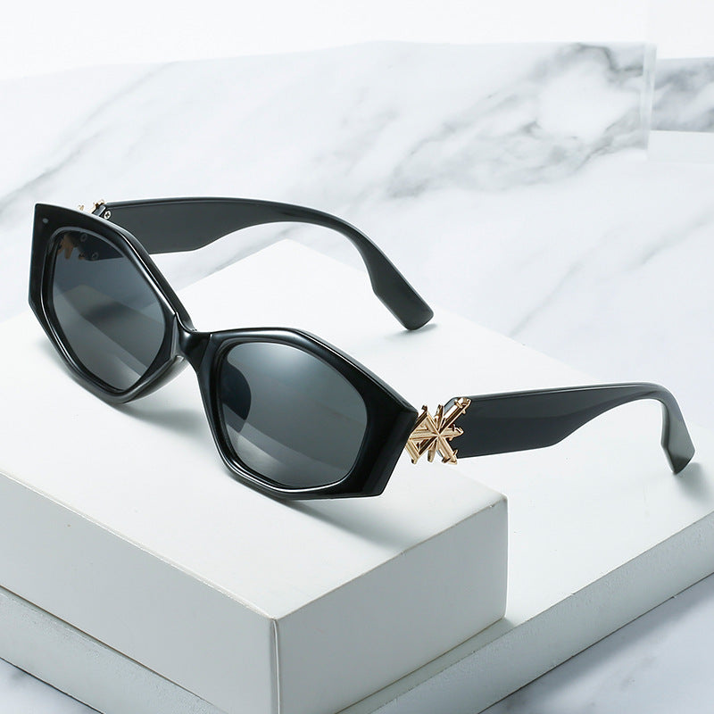 Statement Hexagonale Rahmen Sonnenbrille Karnz 1787812354