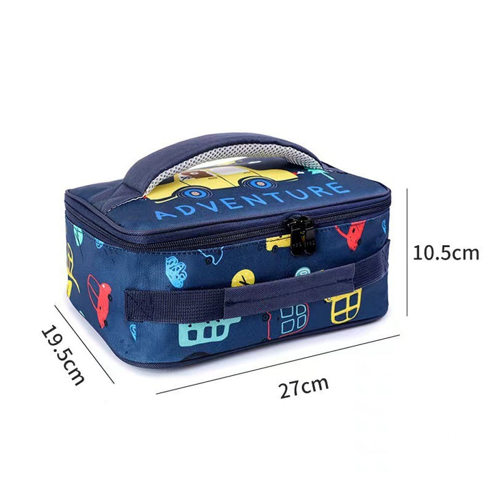 Cartoon-Themen-Isolierte Lunch-Tasche Karnz