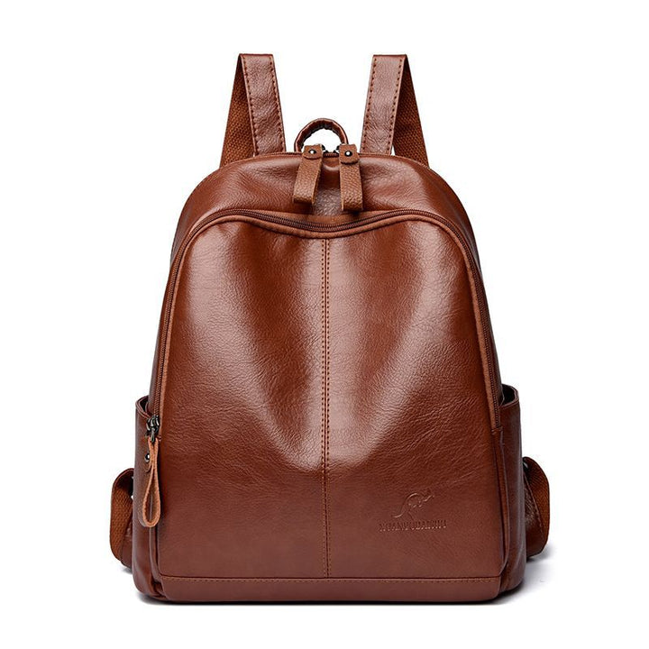 Damen Stilvolle Leder Rucksack Karnz