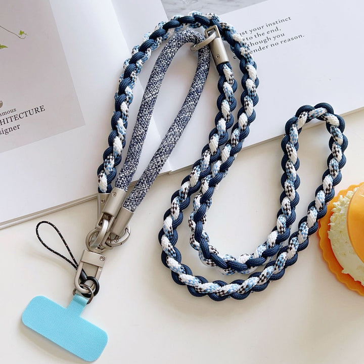Geflochtener Schlüsselanhänger mit Clip Karnz
