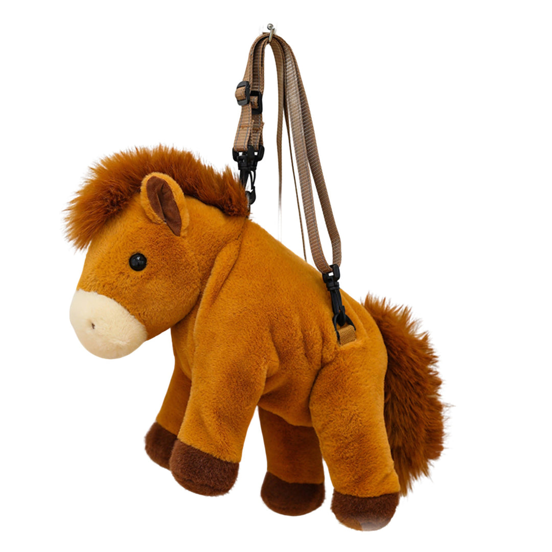 Plüsch-Pferd-Themen-Rucksack Karnz