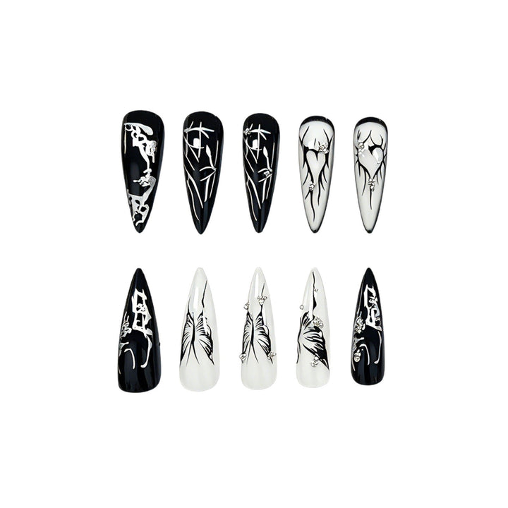 Künstlerische Stiletto-Nagelveränderungen Karnz 1789915460