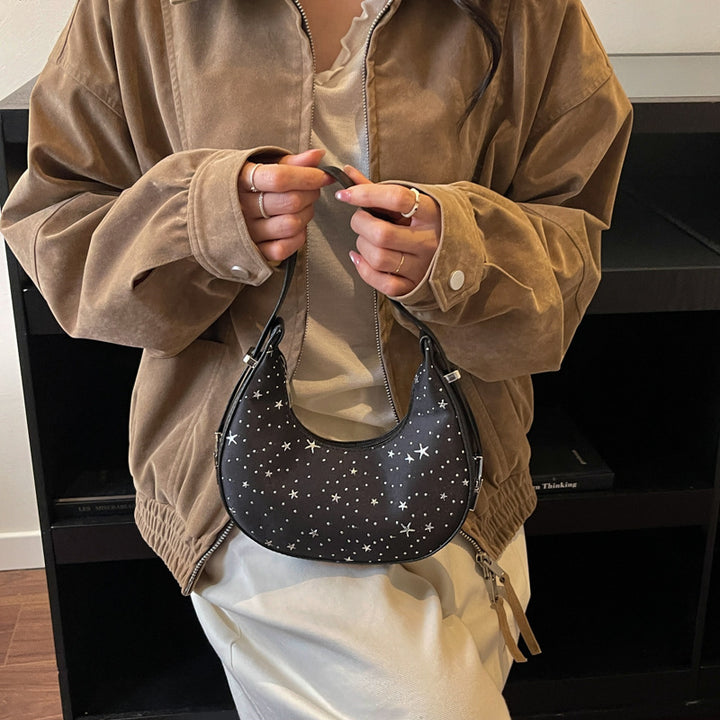 Sternenmuster Casual Hobo Tasche