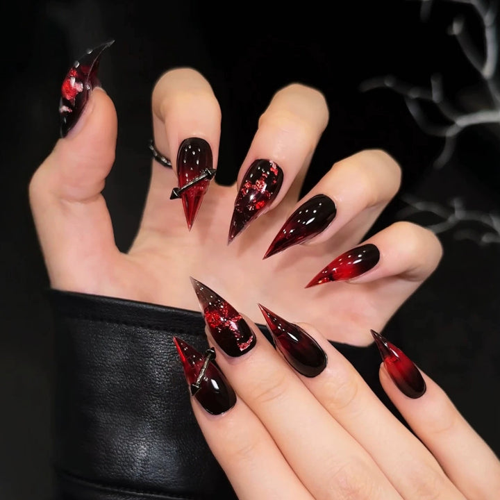 Stiletto Press-On Nagel Set