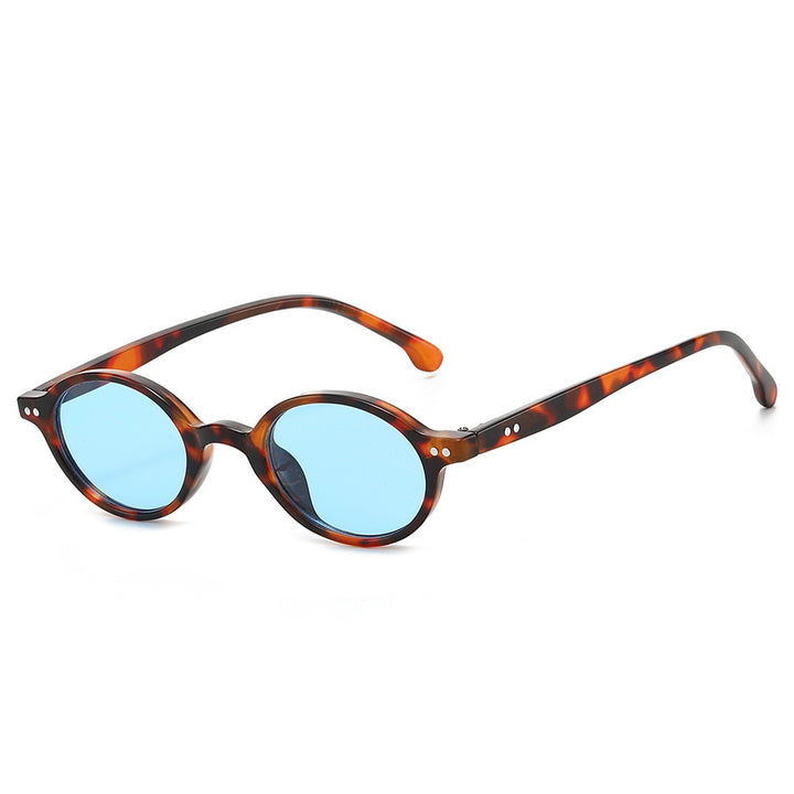 Vintage-inspirierte Retro runde Sonnenbrille Karnz