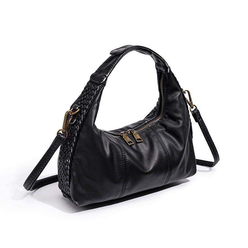 Stylische Leder Umhängetasche Karnz