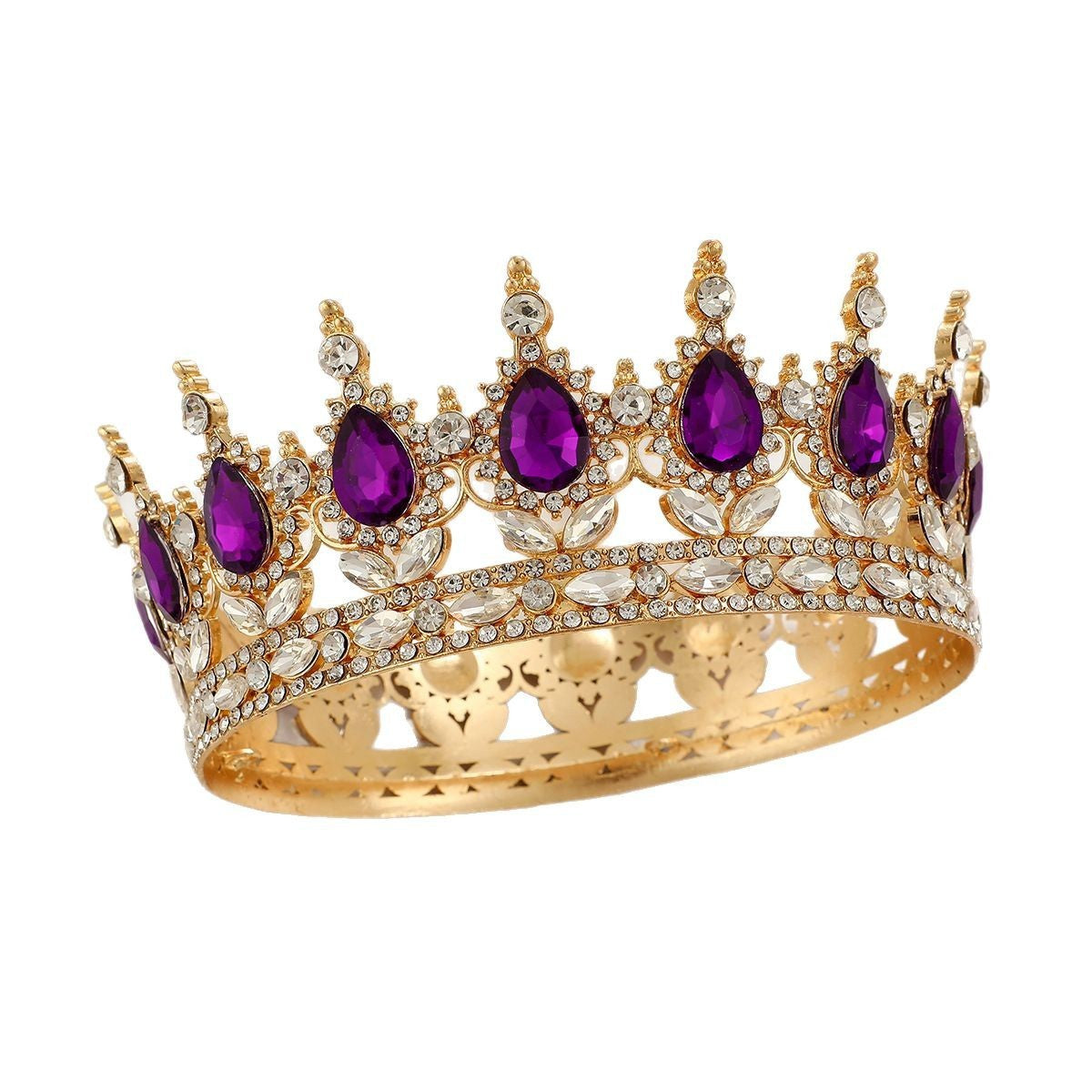 Damen Glamouröse Krone Karnz