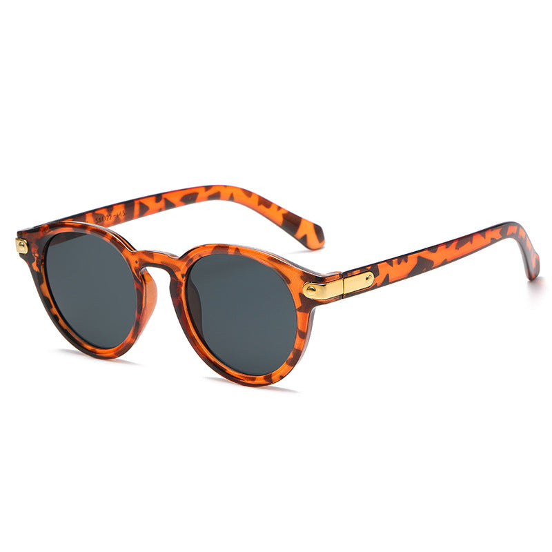Damen modische Sonnenbrille mit transparentem Rahmen und robusten Gläsern Karnz