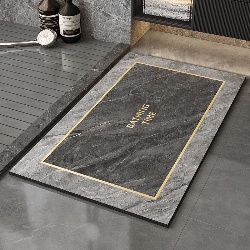 Memory Foam Badmatte mit Blumenmuster