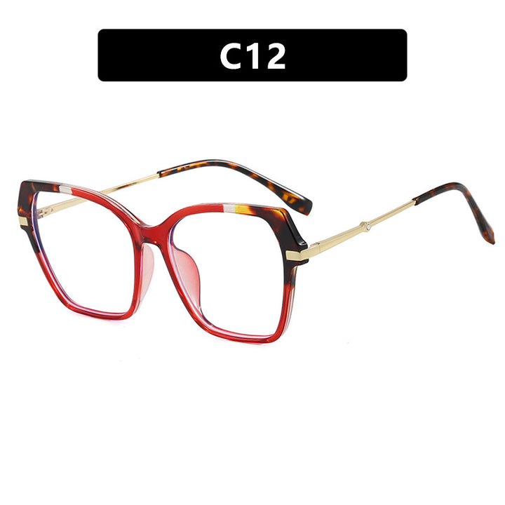 Damen quadratische Sonnenbrille mit elegantem Metallrahmen und schützendem UV-Filter Karnz