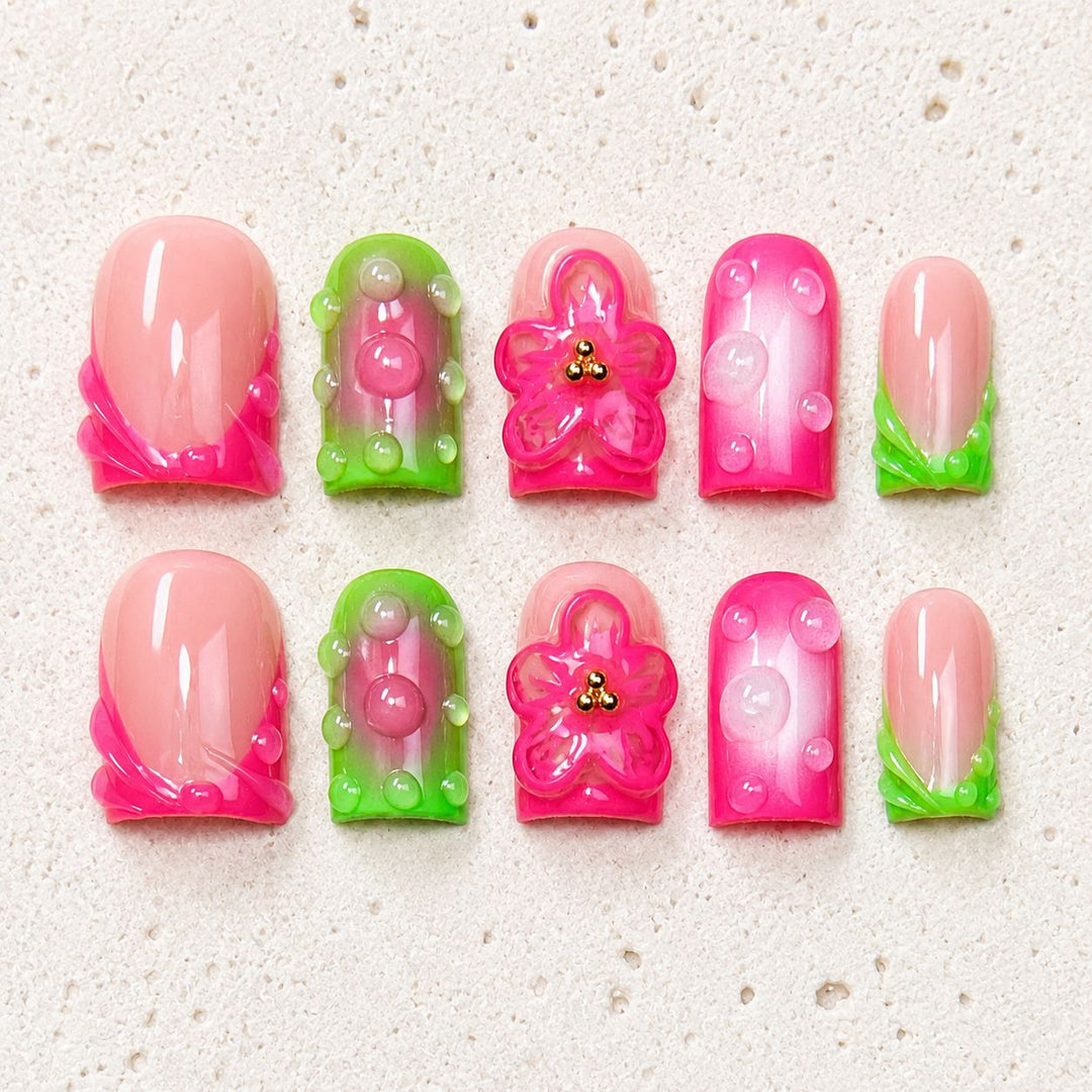 Artistic Press-On Nail Collection