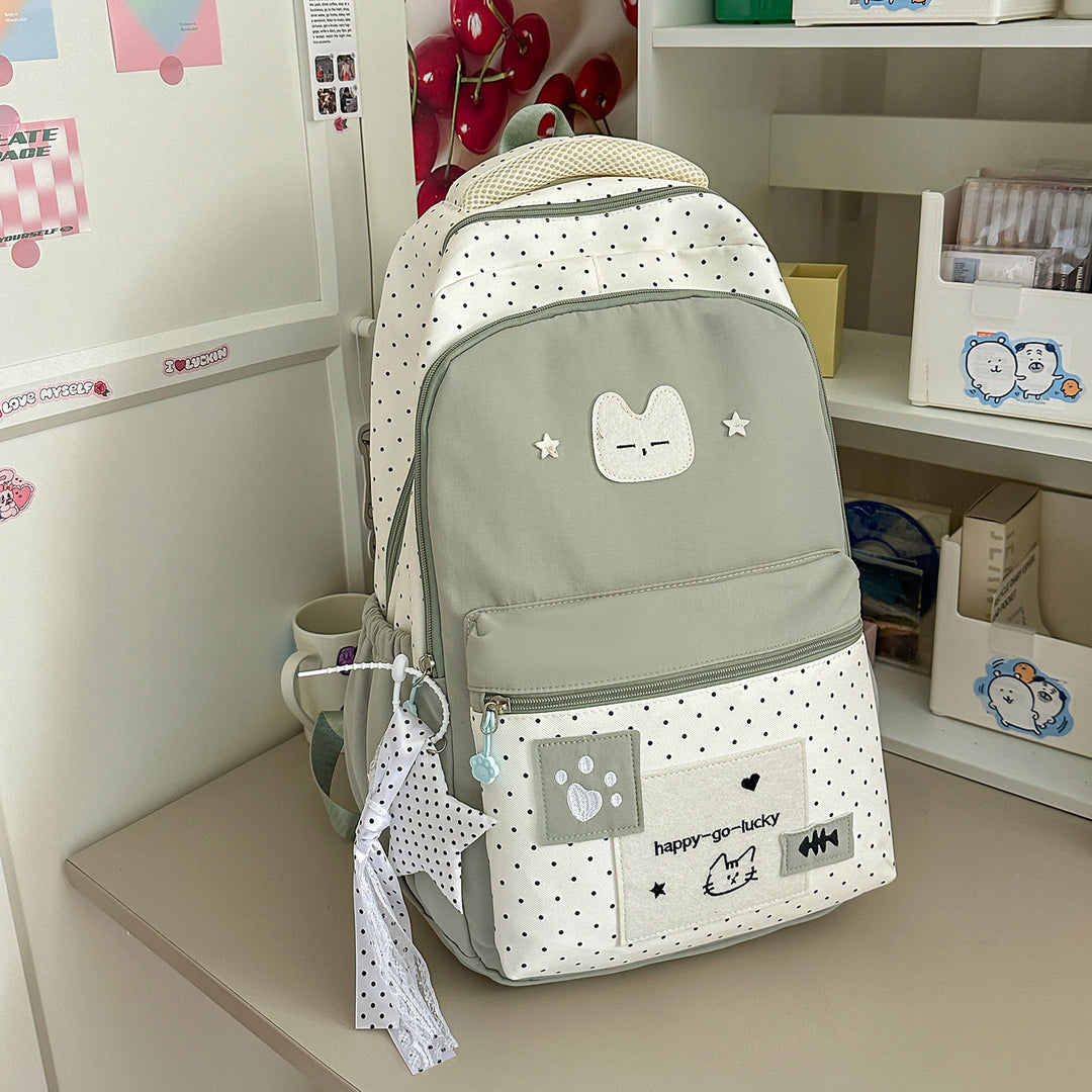 Verspielt Kat-Themen Rucksack Karnz