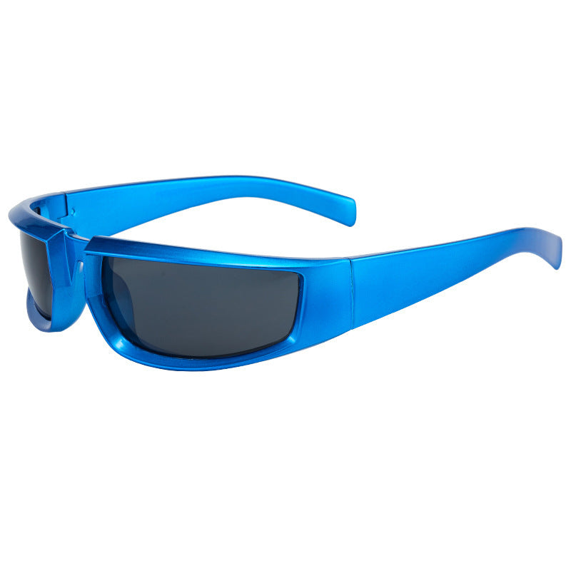 Damen Sportliche Sonnenbrille mit stylischem, stabilen Rahmen und UV-Schutz Karnz