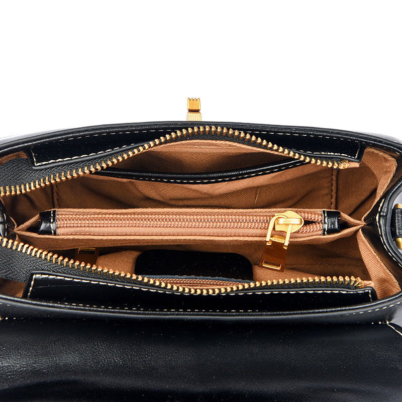 Elegante strukturierte Handtasche Karnz