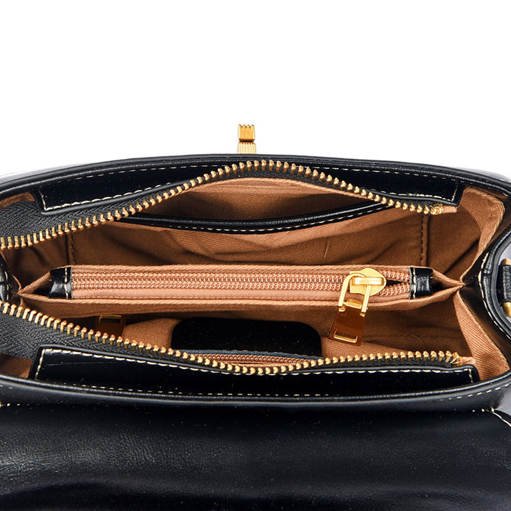 Elegante strukturierte Handtasche Karnz