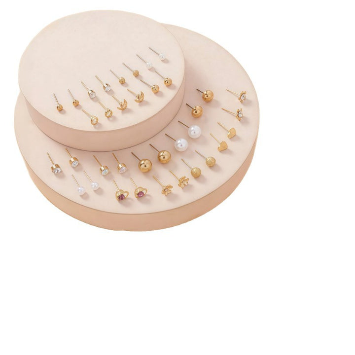 Glitzernde Ohrringe Set Karnz