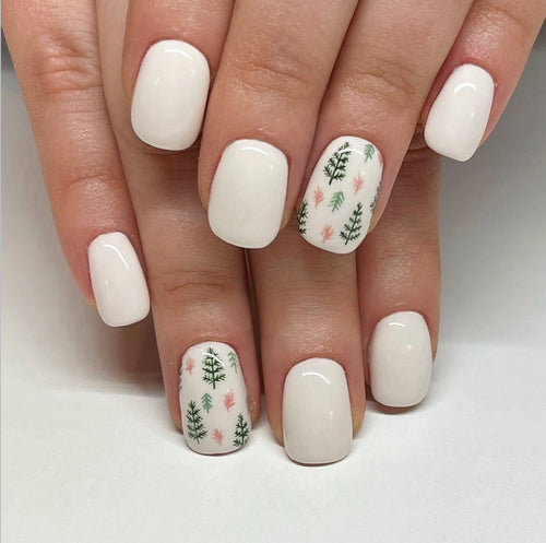 Botanische florale Nagelwickel Karnz
