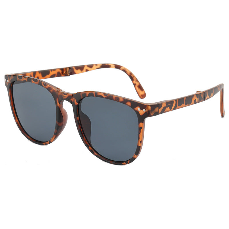 Damen modische Oversized-Sonnenbrille mit verspiegelten Gläsern Karnz
