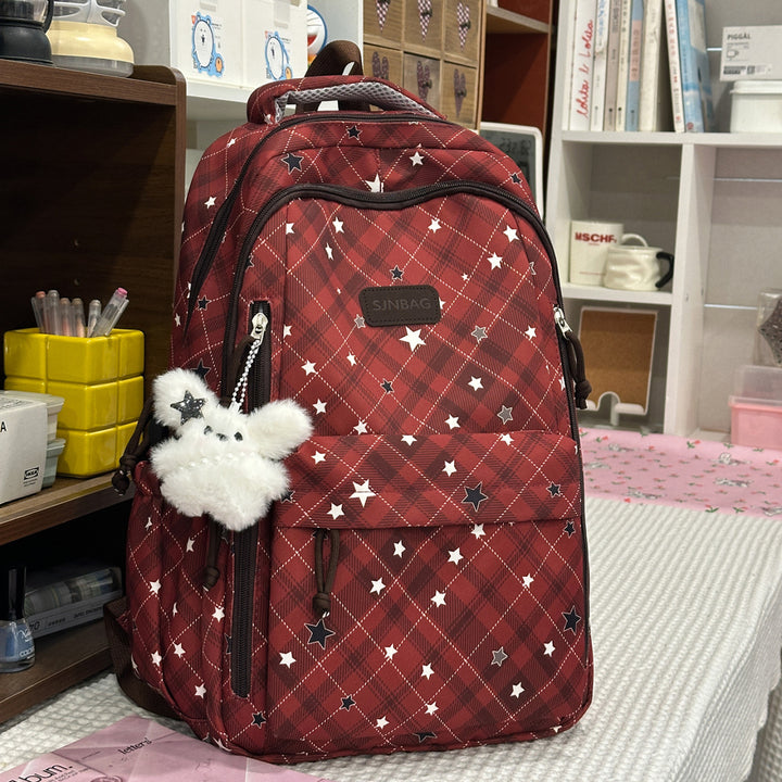 Stylische gemusterte Rucksack
