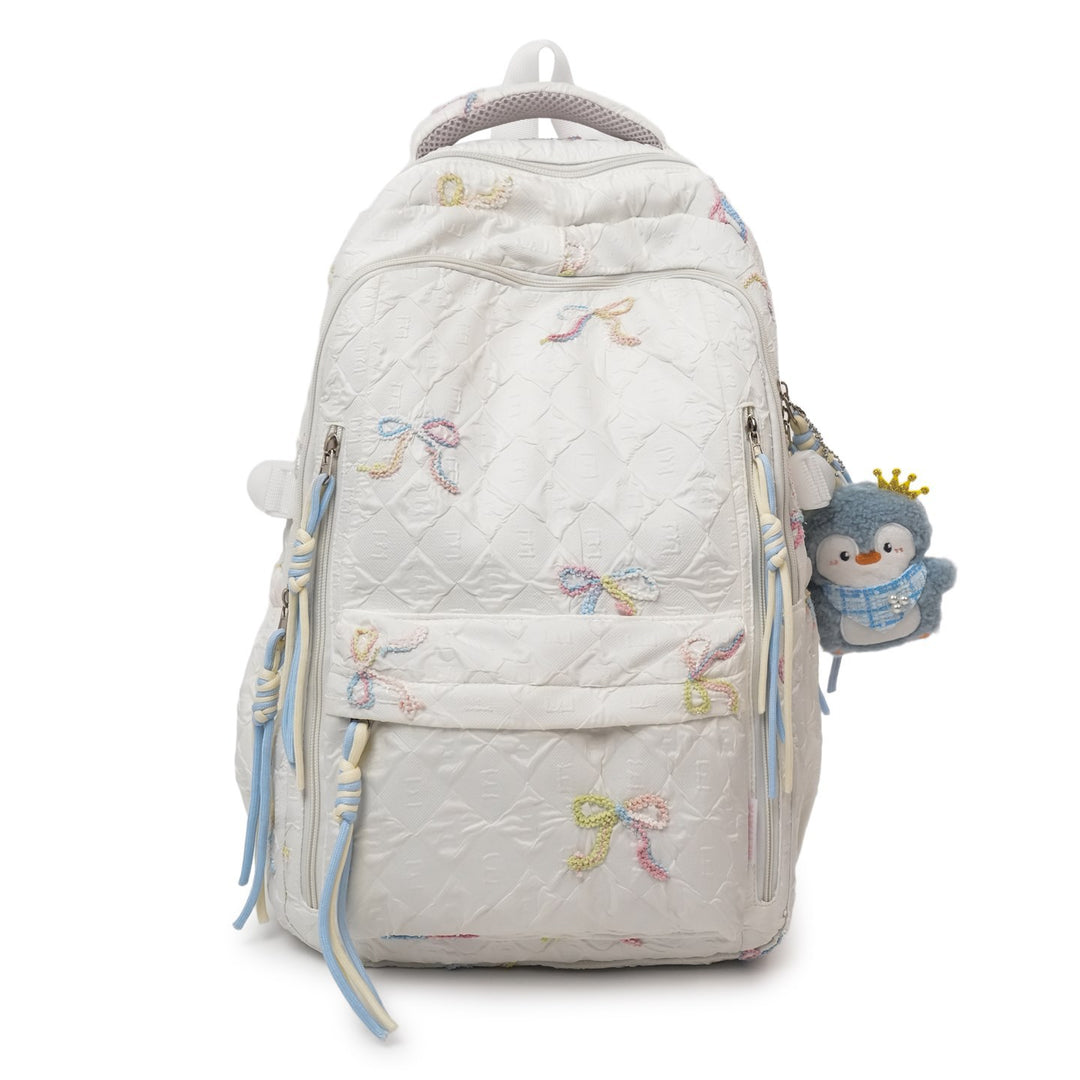 Bestickter Stepp-Rucksack Karnz