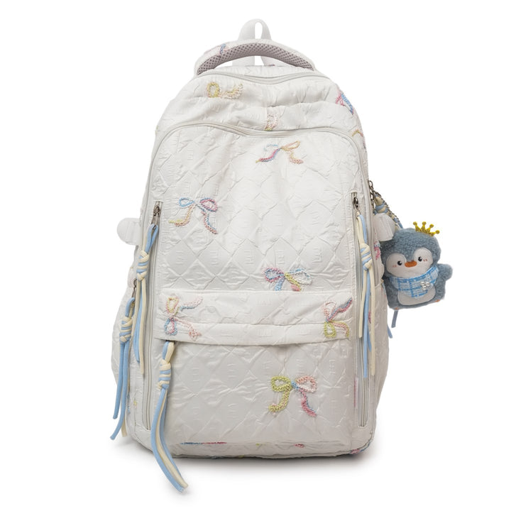Bestickter Stepp-Rucksack Karnz