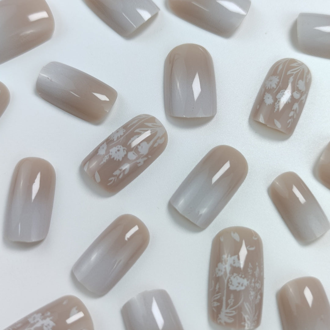 Elegante Ombre Acrylnagelverlängerungen Karnz 1789915886