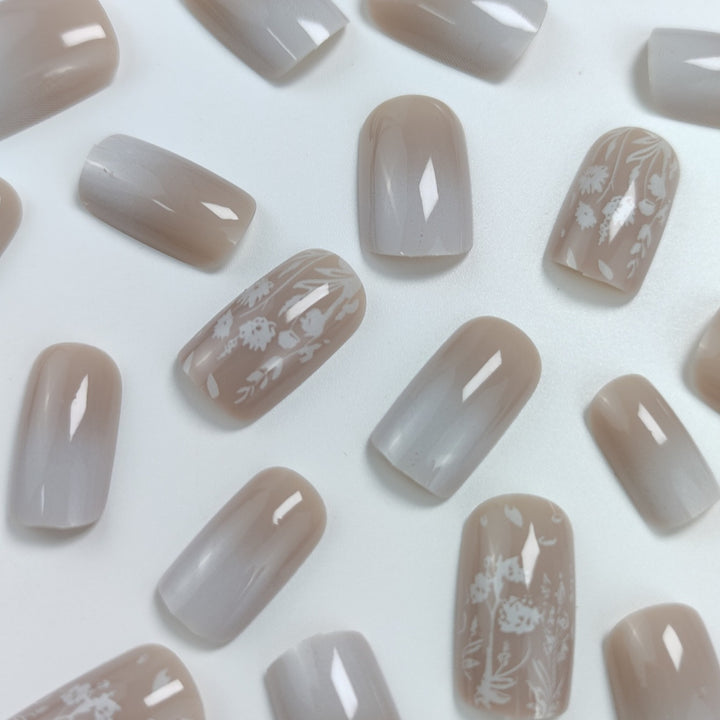 Elegante Ombre Acrylnagelverlängerungen Karnz 1789915886