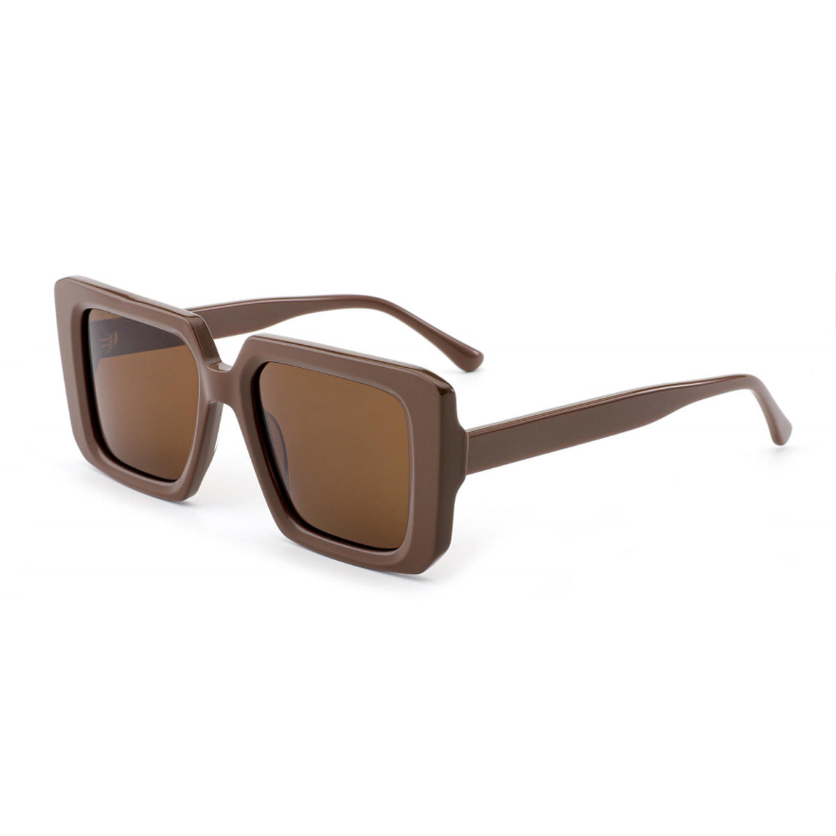 Damen oversized Sonnenbrille mit einzigartigem quadratischem Rahmen Karnz