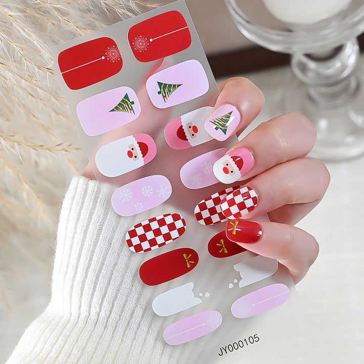 Urlaubs-Themen-Nagelkunst-Aufkleber