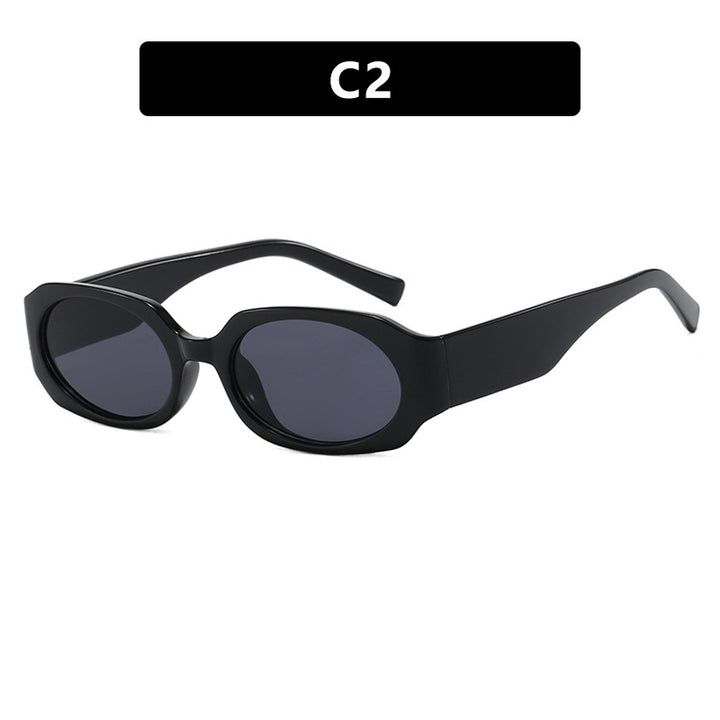 Damen extravagante Sonnenbrille im stilvollen Retro-Design Karnz