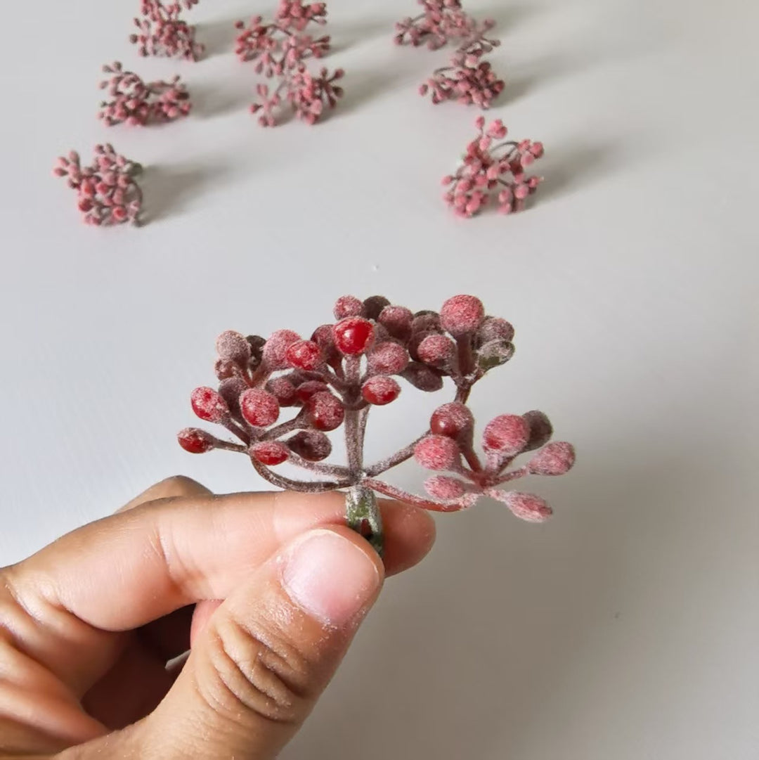 Zarte Blumenknospenstängel
