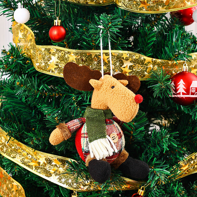 Dekorative Weihnachts-Elchfigur Karnz