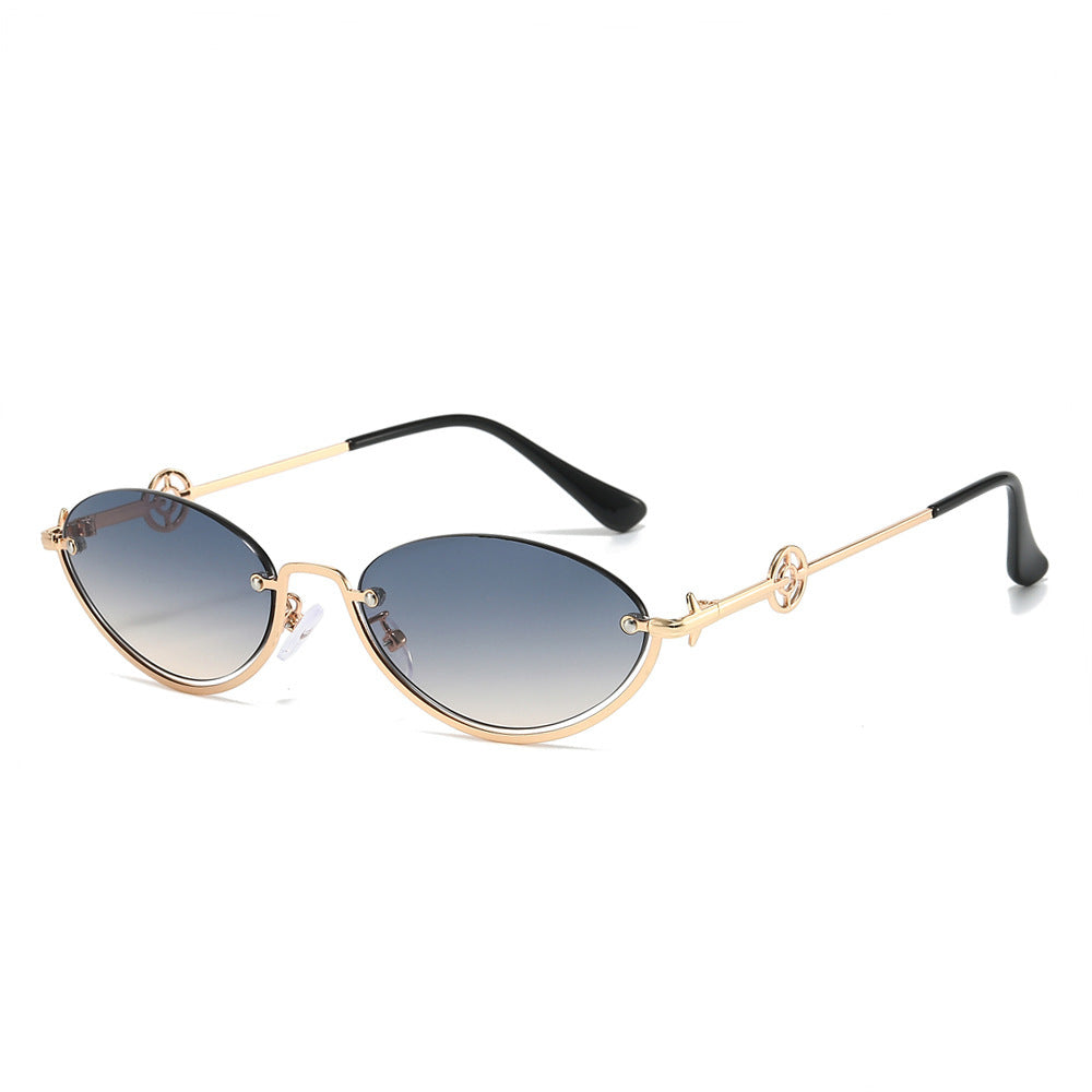 Elegante Katzenauge Verschreibung Brille Karnz