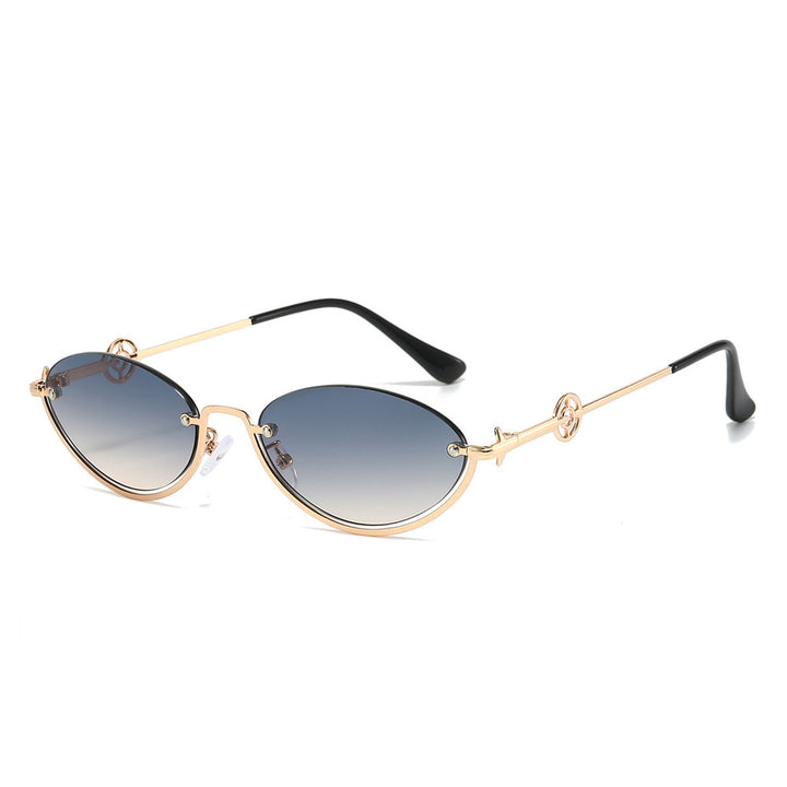 Elegante Katzenauge Verschreibung Brille Karnz