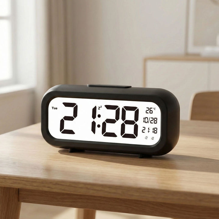 Digitaler Wecker mit Temperaturanzeige und Großem Led-Display Karnz