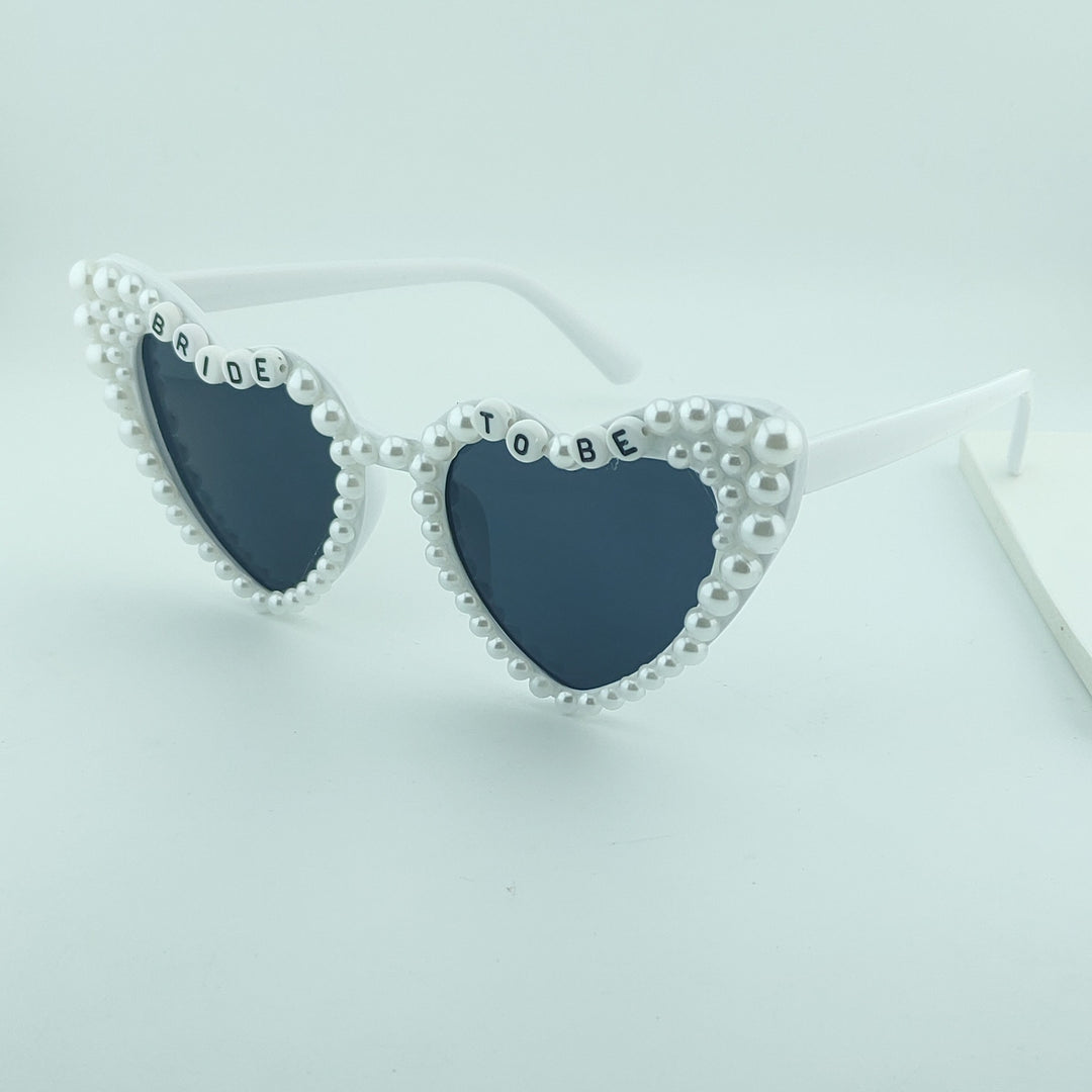 Herzförmige Braut-Sonnenbrille Karnz