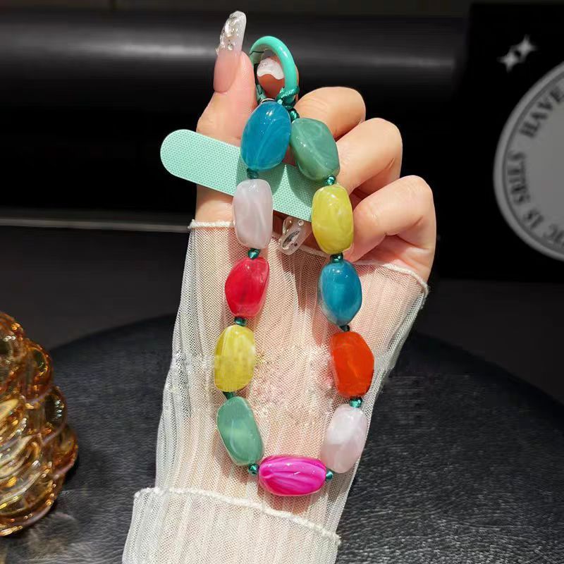 Vibrant Beaded Charm Schlüsselhalter Karnz