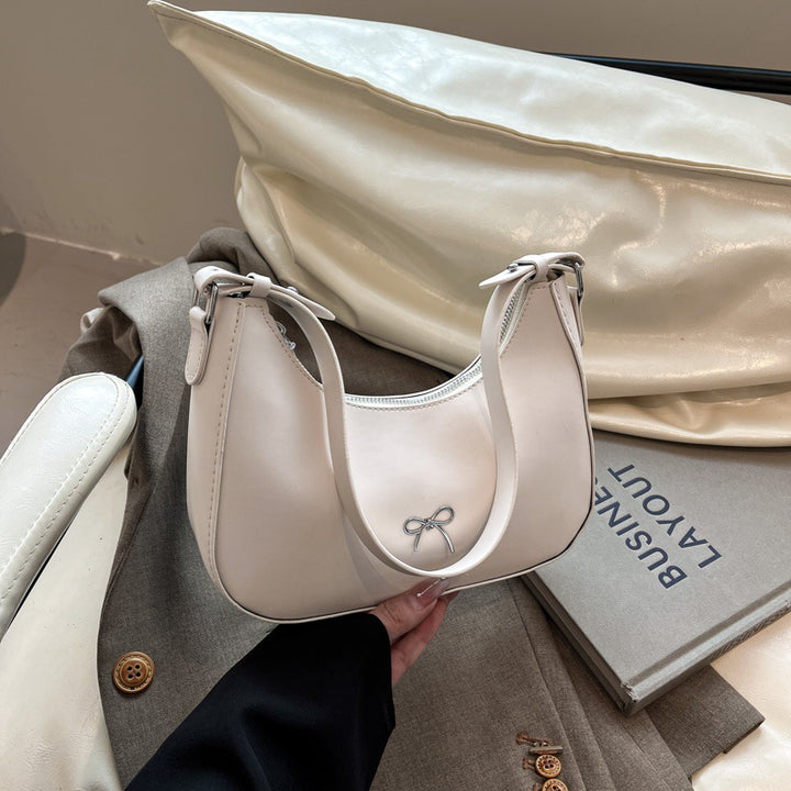 Chic Schleife-Akzent Handtasche