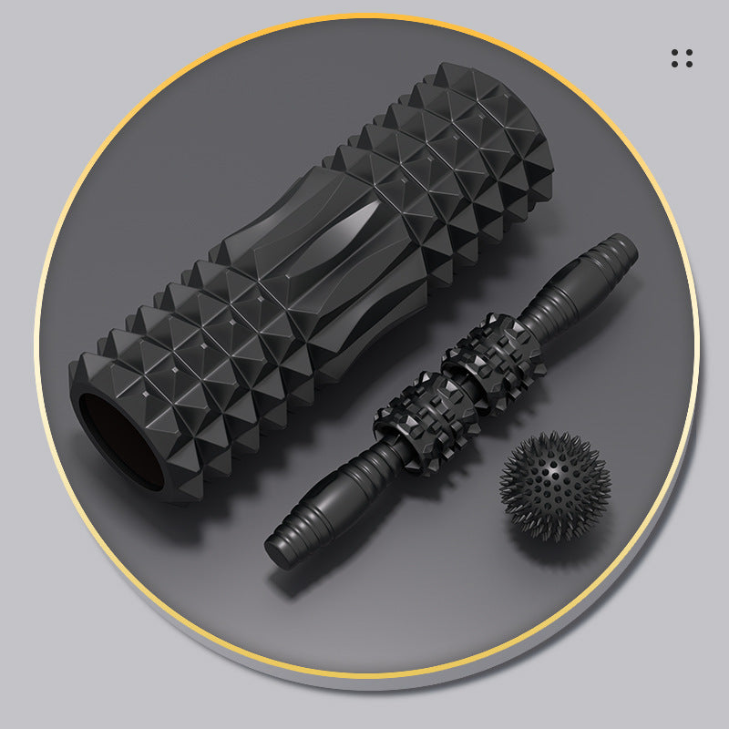 Massage-Set mit Multifunktionaler Rolle und Akupressurbällen Karnz