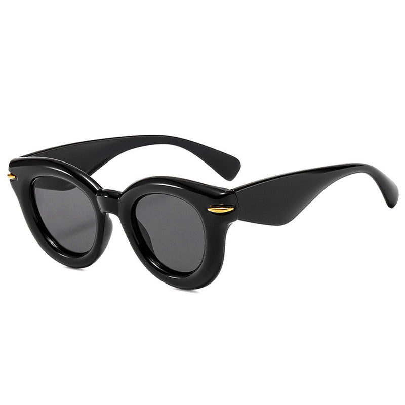 Damen modische Sonnenbrille mit eleganter Silhouette Karnz